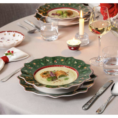 Суповая тарелка Toy's Delight от Villeroy Boch цвет Зеленый, Ø26 см Суповая тарелка Toy's Delight от Villeroy Boch цвет Зеленый, Ø26 см
