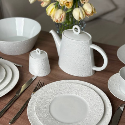 Набор тарелок 6 шт 26см от Bernardaud Коллекция Ecume 