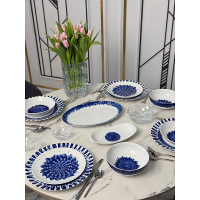 Столовый сервиз на 6 персон от Bernardaud Коллекция In Bloom  Столовый сервиз на 6 персон от Bernardaud Коллекция In Bloom
