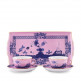 Чайный набор для двоих Oriente Italiano от Ginori цвет Azalea 14-8626-2649 Villeroy & Boch 14-8626-2649