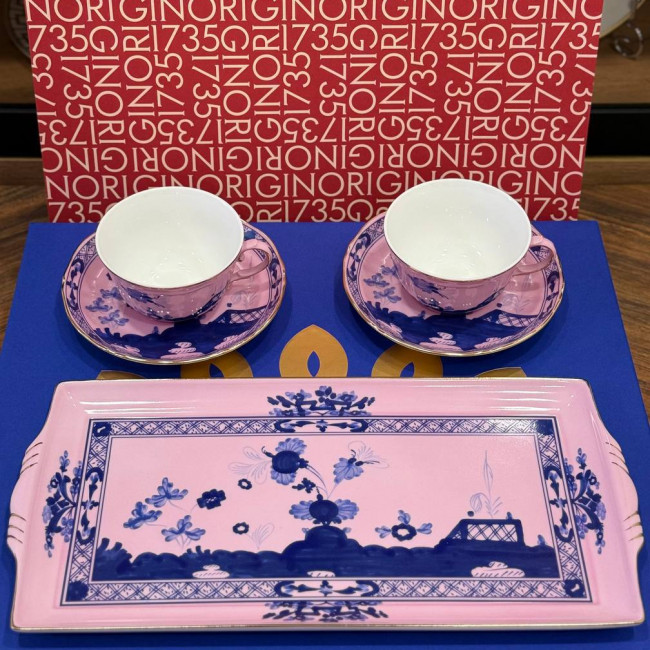 Чайный набор для двоих Oriente Italiano от Ginori цвет Azalea 14-8626-2649 Villeroy & Boch 14-8626-2649