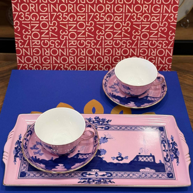 Чайный набор для двоих Oriente Italiano от Ginori цвет Azalea 14-8626-2649 Villeroy & Boch 14-8626-2649