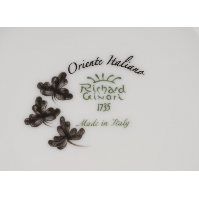 Тарелка для хлеба от Ginori коллекция Oriente Italiano цвет Albus