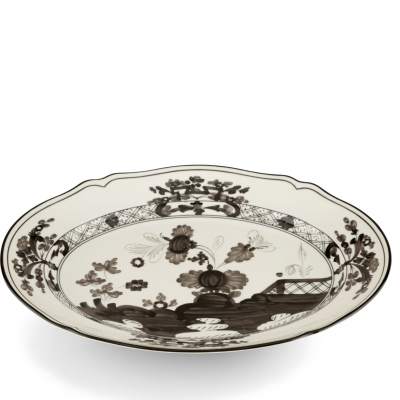 Овальное блюдо от Ginori коллекция Oriente Italiano цвет Albus