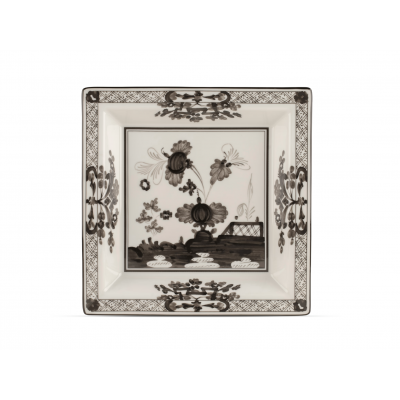 Большой квадратный поднос для пеленания от Ginori коллекция Oriente Italiano цвет Albus