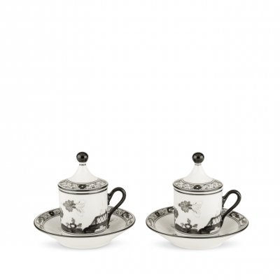 Набор для эспрессо на двоих от Ginori коллекция Oriente Italiano цвет Albus