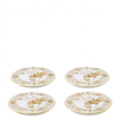 4 подставки под стаканы от Ginori коллекция Oriente Italiano цвет Aurum