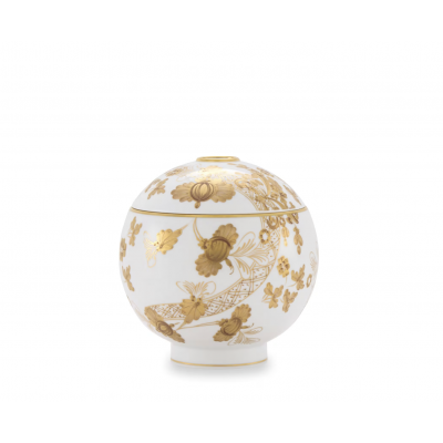 Ваза подставка для диффузора от Ginori коллекция Oriente Italiano цвет Aurum