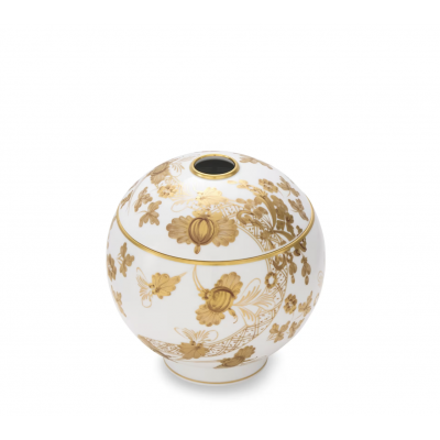 Ваза подставка для диффузора от Ginori коллекция Oriente Italiano цвет Aurum