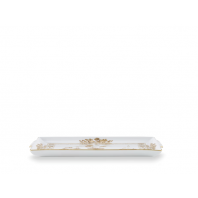 Прямоугольный поднос от Ginori коллекция Oriente Italiano цвет Aurum