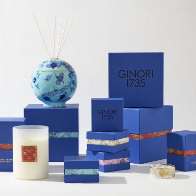 Шкатулка для украшений от Ginori коллекция Oriente Italiano цвет Azalea