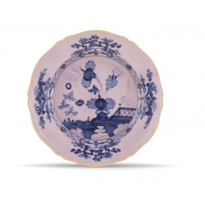 Круглое блюдце от Ginori коллекция Oriente Italiano цвет Azalea
