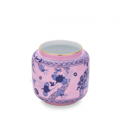 Подсвечник ваза от Ginori коллекция Oriente Italiano цвет Azalea