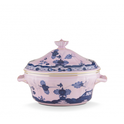 Супница от Ginori коллекция Oriente Italiano цвет Azalea