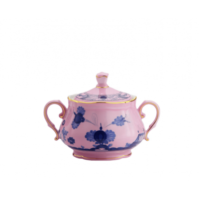 Сахарница от Ginori коллекция Oriente Italiano цвет Azalea