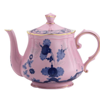Чайник от Ginori коллекция Oriente Italiano цвет Azalea