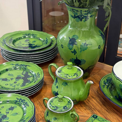 Сервиз Ginori Oriente Italiano цвет Malachite 