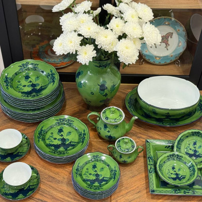 Сервиз Ginori Oriente Italiano цвет Malachite 