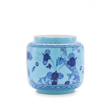 Подсвечник ваза от Ginori коллекция Oriente Italiano цвет Iris