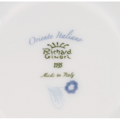 Чайная чашка от Ginori коллекция Oriente Italiano цвет Iris
