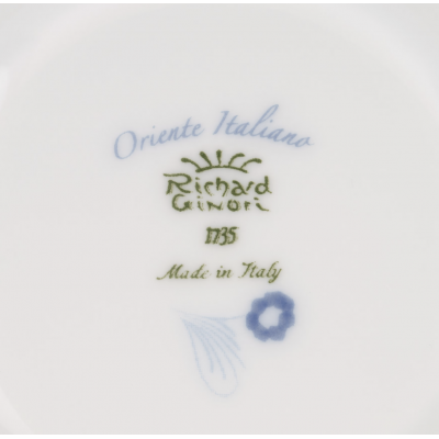 Блюдце для чая 15см от Ginori коллекция Oriente Italiano цвет Iris