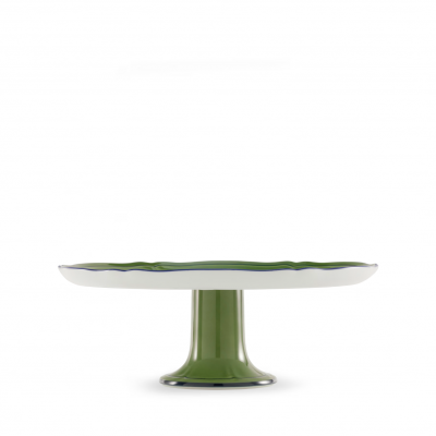 Подставка для торта от Ginori коллекция Oriente Italiano цвет Malachite