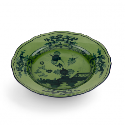 Десертная тарелка от Ginori коллекция Oriente Italiano цвет Malachite