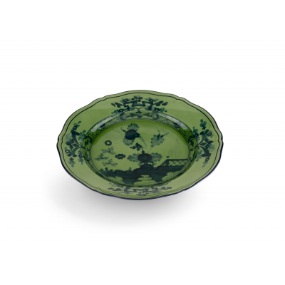 Десертная тарелка от Ginori коллекция Oriente Italiano цвет Malachite