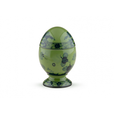 Яйцо 13.5см от Ginori коллекция Oriente Italiano цвет Malachite