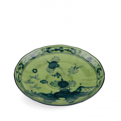 Блюдце для эспрессо 13см от Ginori коллекция Oriente Italiano цвет Malachite