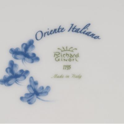 Ваза мин 25см от Ginori коллекция Oriente Italiano цвет Malachite