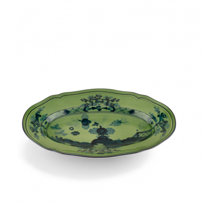 Блюдце для солений от Ginori коллекция Oriente Italiano цвет Malachite