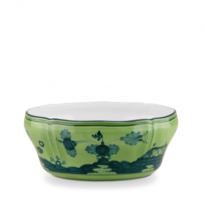  Салатница от Ginori коллекция Oriente Italiano цвет Malachite
