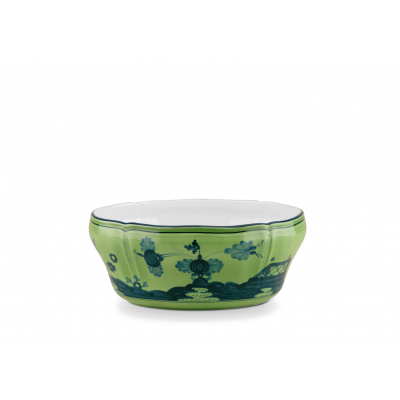  Салатница от Ginori коллекция Oriente Italiano цвет Malachite