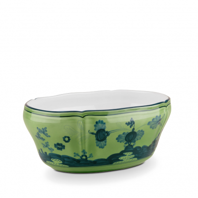  Салатница от Ginori коллекция Oriente Italiano цвет Malachite