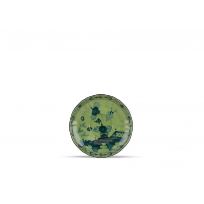 Блюдце для чая от Ginori коллекция Oriente Italiano цвет Malachite