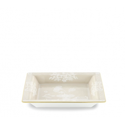 Большой квадратный поднос для пеленания от Ginori коллекция Oriente Italiano цвет Meringa