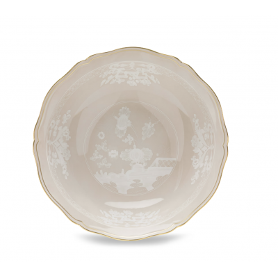 Сервировочная миска от Ginori коллекция Oriente Italiano цвет Meringa