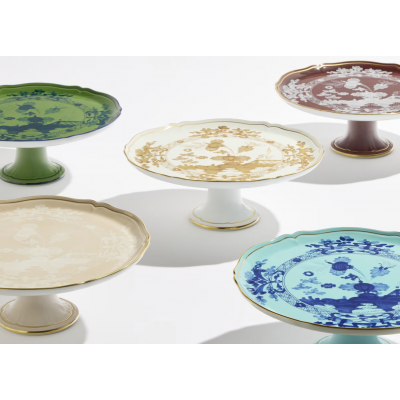 Подставка для торта от Ginori коллекция Oriente Italiano цвет Meringa