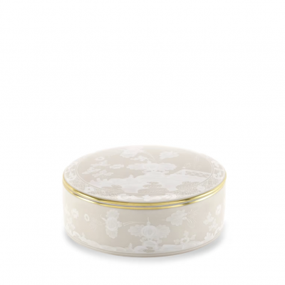 Шкатулка для мелочей от Ginori коллекция Oriente Italiano цвет Meringa