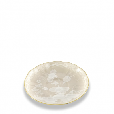 Блюдце для чая от Ginori коллекция Oriente Italiano цвет Meringa