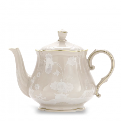 Чайник от Ginori коллекция Oriente Italiano цвет Meringa