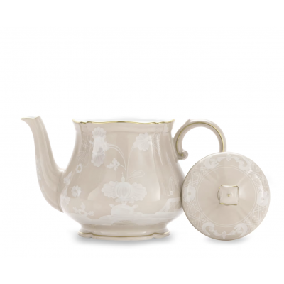 Чайник от Ginori коллекция Oriente Italiano цвет Meringa