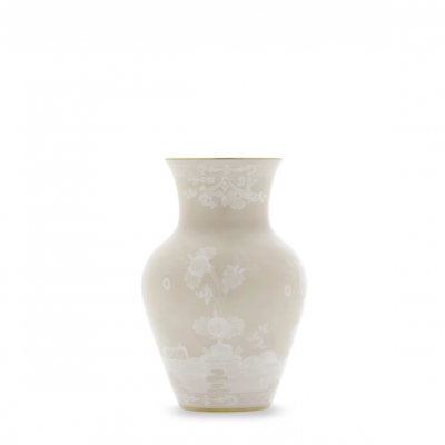 Ваза мин от Ginori коллекция Oriente Italiano цвет Meringa
