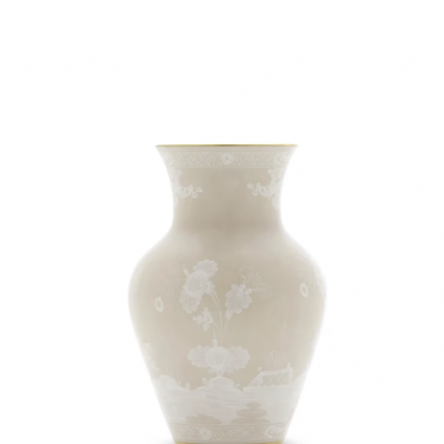 Ваза мин от Ginori коллекция Oriente Italiano цвет Meringa