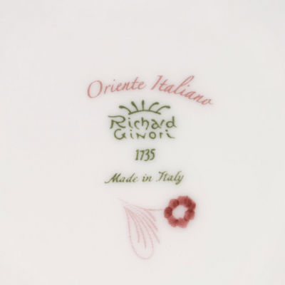 Крупное яйцо от Ginori коллекция Oriente Italiano цвет Porpora