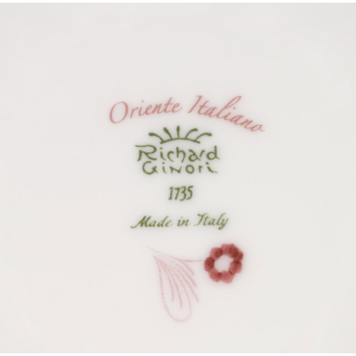 Крупное яйцо от Ginori коллекция Oriente Italiano цвет Porpora