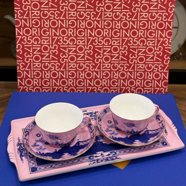 Чайный набор для двоих Oriente Italiano от Ginori цвет Azalea 14-8626-2649 Villeroy & Boch 14-8626-2649