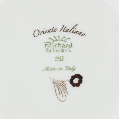 Чайник от Ginori коллекция Oriente Italiano цвет Castagna