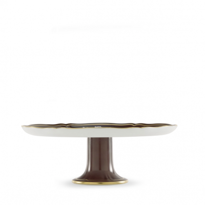 Подставка для торта от Ginori коллекция Oriente Italiano цвет Castagna